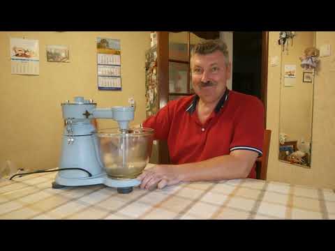 Видео: Универсальная кухонная машина СССР 1959г.