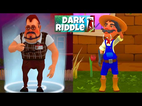 Видео: ПРИВЕТ СОСЕД DARK RIDDLE СЕКРЕТЫ И ПАСХАЛКИ в игре Дарк Риддл