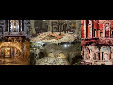 Видео: Где на самом деле лежит #тело Святого #Петра? #History of the world.