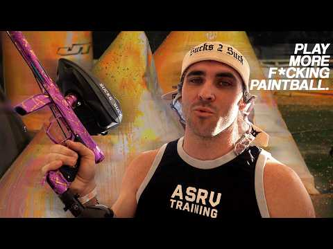 Видео: Играю в пейнтбол с незнакомыми людьми...