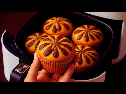 Видео: Этот рецепт десерта для аэрофритюрницы стал вирусным — его можно приготовить всего за 10 минут, и он