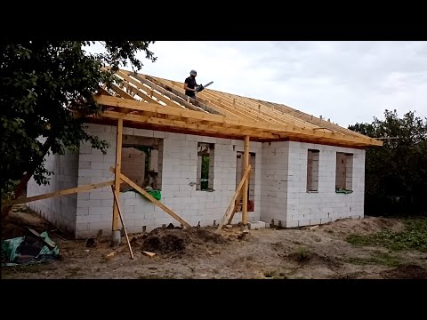 Видео: 6. Стропила. Простой способ.