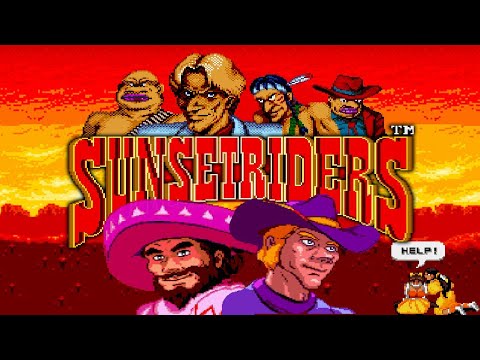 Видео: Sunset Riders - Walkthrough / Прохождение