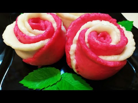 Видео: Эксперимент продолжается. Теперь на рисовой муке. Рисовые булочки.