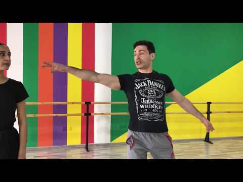 Видео: Кавказские танцы. Азербайджанский танец урок №12