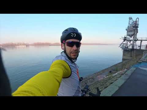 Видео: Велосипедный Белград зимой