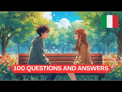 Видео: Хотите говорить по-итальянски уже сегодня? Послушайте эти 100 вопросов и ответов | Уровень A1-A2