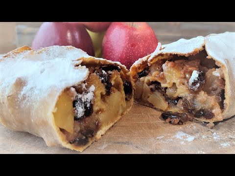 Видео: ЯБЛОЧНЫЙ СТРУДЕЛЬ ОРИГИНАЛЬНЫЙ РЕЦЕПТ ЯБЛОЧНЫЙ СТРУДЕЛЬ оригинальный рецепт Трентино