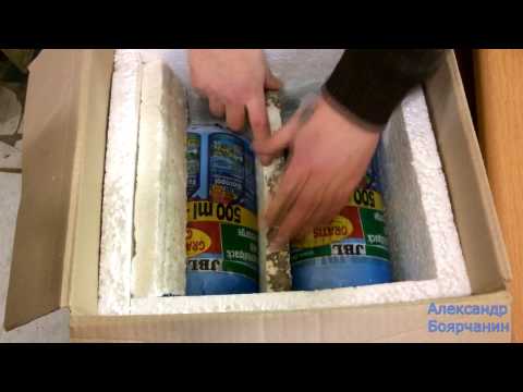 Видео: Отправка живой рыбки в другой город!