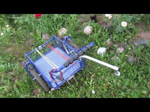 Видео: Велоприцеп Пчёлка-3 и электровелосипед