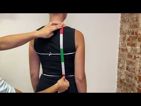 Видео: Снятие размерных признаков (мерок) для пошива бралетта и бюстгальтера
