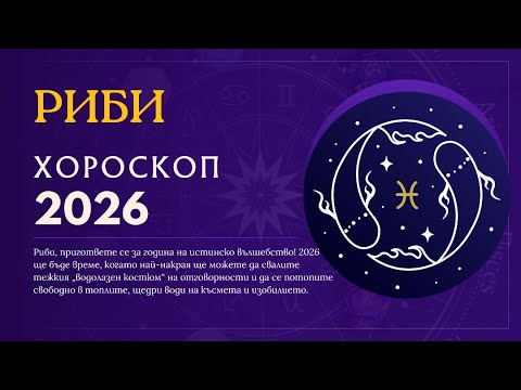 Видео: Хороскоп 2026: Риби ♓
