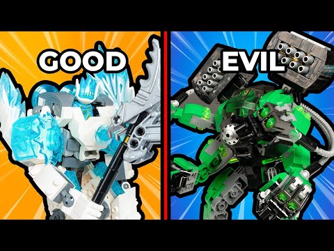 Видео: Я построил 8 космических механизмов LEGO