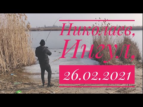 Видео: Рыбалка Николаев Ингул Открытие 26.02.2021