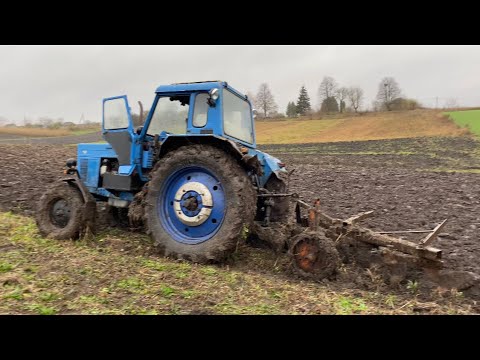 Видео: Ох і оранка, МТЗ-80 з ГСВ