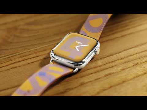 Видео: Месяц с Apple Watch Series 7 + коллекция ремешков + Hermes