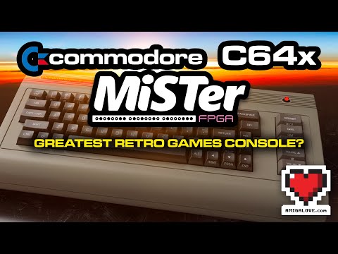 Видео: Сборка Commodore C64X Mister FPGA — лучшая ретро-игровая сборка всех времен