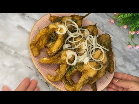 Видео: Балық қуыру әдісі | Как Правильно Жарить Рыбу | Fried fish |