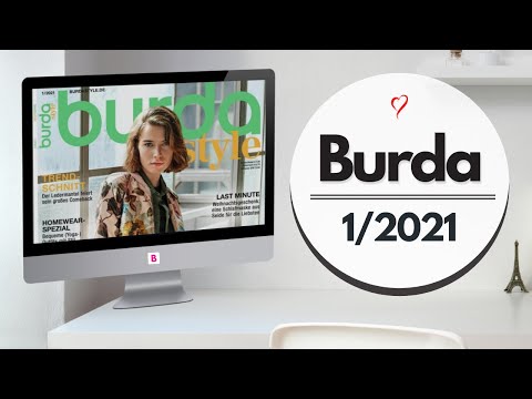 Видео: Электронная пресса/Немецкая Burda 1/2021