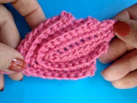 Видео: Вязание крючком - Урок 182 - листик ирландское кружево