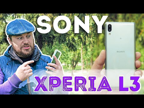 Видео: Обзор смартфона Sony Xperia L3. Возвращение бокового сканера отпечатков.