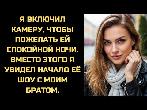Видео: Я сказал, что буду поздно. Трансляция из нашей спальни началась, когда он снял с неё платье.