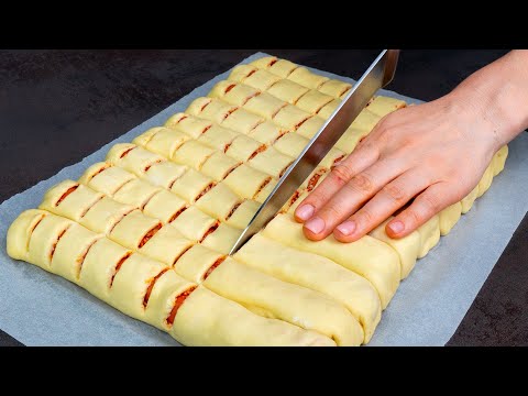 Видео: Выручает меня из любой ситуации! Быстрая закуска из слоеного теста