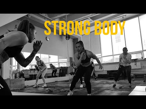 Видео: STRONG BODY | сила+ кардио| тренировка на все тело| групповая тренировка