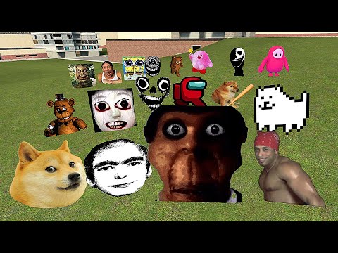 Видео: МЕМЫ ОБУНГА NEXTBOT ГОНЯЮТСЯ ЗА НАМИ SANDBOX ► Garry's Mod