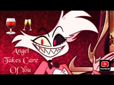 Видео: Энджел заботится о слушателе-трэше в клубе // Комфортный ASMR // Angel Dust x Слушатель