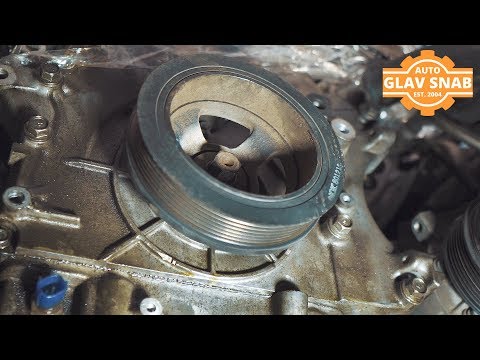Видео: Как открутить болт шкива коленвала на моторе Nissan и Infiniti