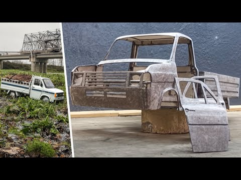 Видео: Самодельный FORD TRANSIT 2.5 MOCKET (как сделать?)