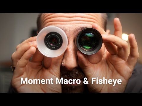 Видео: Обзор объективов Moment T-Series Macro & Fisheye Lens от rbl.studio