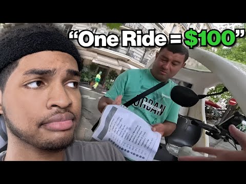 Видео: Парижские мошенники вышли из-под контроля