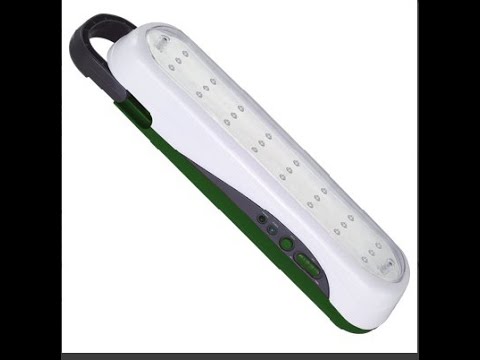 Видео: Нашёл Мёртвый  Фонарь Delux Rel-300 LED / 24 LED 2.8 A. Оживление и Переделка Светильника :-)))
