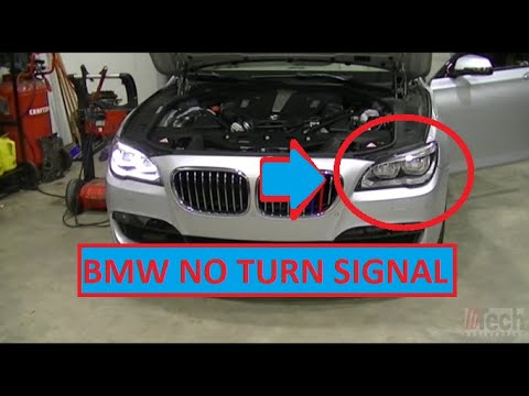 Видео: Проблемы с поворотниками и ближним светом BMW 750 2013 года
