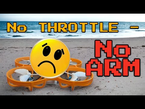 Видео: Throttle блокирует арм, стики перепутаны, в конфигураторе пляска