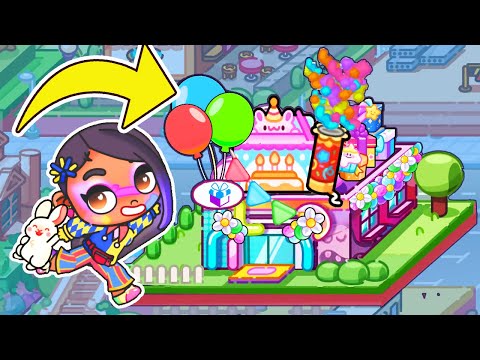 Видео: МАГАЗИН  🎈🎁 ВСЕ ДЛЯ ПРАЗДНИКА - ОБНОВЛЕНИЕ в AVATAR WORLD - СТРОИТЕЛЬСТВО !