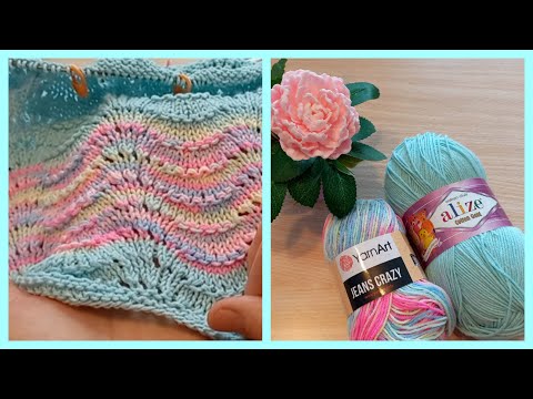 Видео: Туника "Бабл-Гам"/"Bubble Gum" на девочку 3-4 года_Спицами/ Часть1