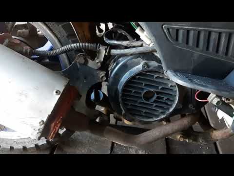 Видео: Скутер 150 кубов 157 qmj замена маслонасоса