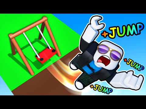 Видео: я пролетел МАКСИМАЛЬНОЕ РАССТОЯНИЕ в симуляторе качания Roblox...