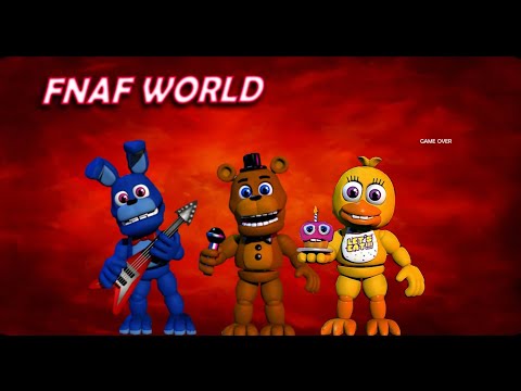 Видео: Играем в fnaf world refreshed