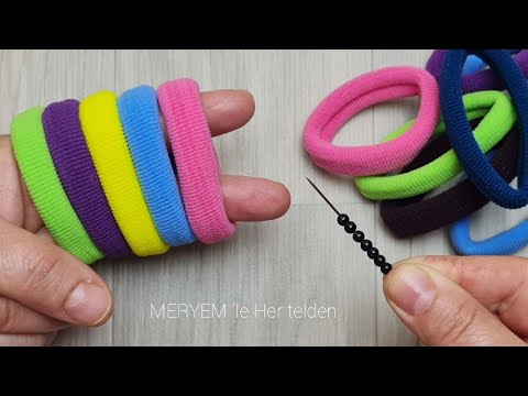 Видео: 😉ВНИМАНИЕ, СОДЕРЖИТ ЧРЕЗМЕРНУЮ СЛАДКОСТЬ👍 КАК ВЫ ДУМАЕТЕ, ЧТО Я СДЕЛАЛА С ЭЛАСТИЧНЫМИ ПРЯЖКАМИ И