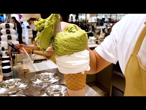 Видео: Топ5, потрясающие сладкие десерты, мастер блинов, 20 вкусов мороженого Gelato, корейская уличная еда