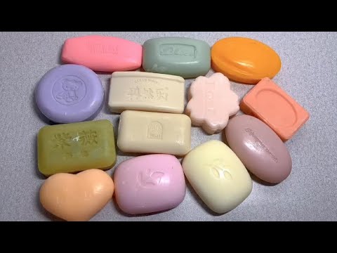 Видео: ASMR Soap cutting | Soap Carving|Резка мыла | ASMR