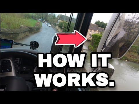 Видео: Тормоз-замедлитель двигателя грузового автомобиля в действии.