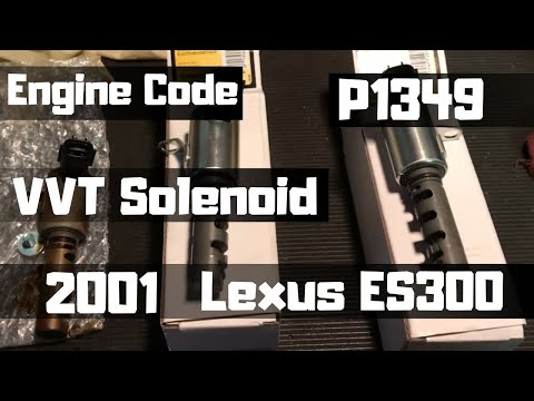 Видео: P1349 Соленоид VVT 2001 Lexus ES300