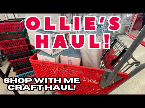 Видео: Вы не поверите, что я нашла в этот раз в Ollie’s! 😱 Пополнение запасов для рукоделия!
