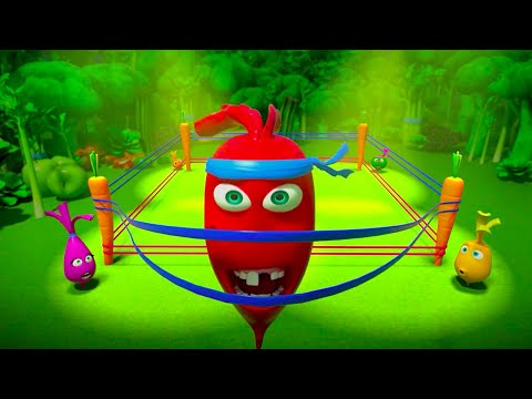 Видео: Мультик 🌶  ОВОЩНАЯ ВЕЧЕРИНКА - ⚽  Веселый Спорт! 🏀  МЕГАСБОРНИК 🏆