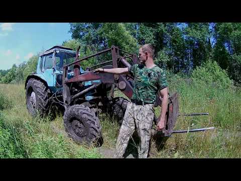 Видео: Залезли на МТЗ_82 в дикое болото! (Правильный тест драйв)